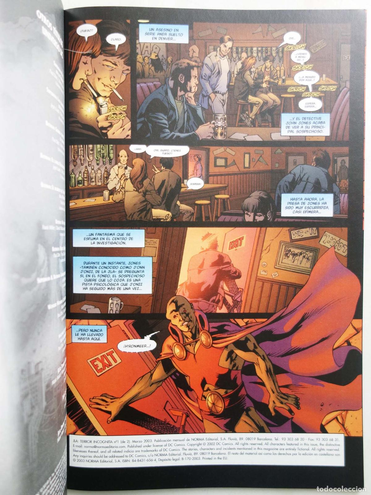 C&oacute;mics: JLA TERROR INCOGNITA 1 A 2. Norma, 2003 - Foto 3