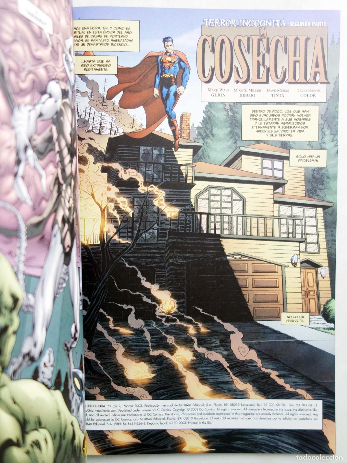 C&oacute;mics: JLA TERROR INCOGNITA 1 A 2. Norma, 2003 - Foto 4
