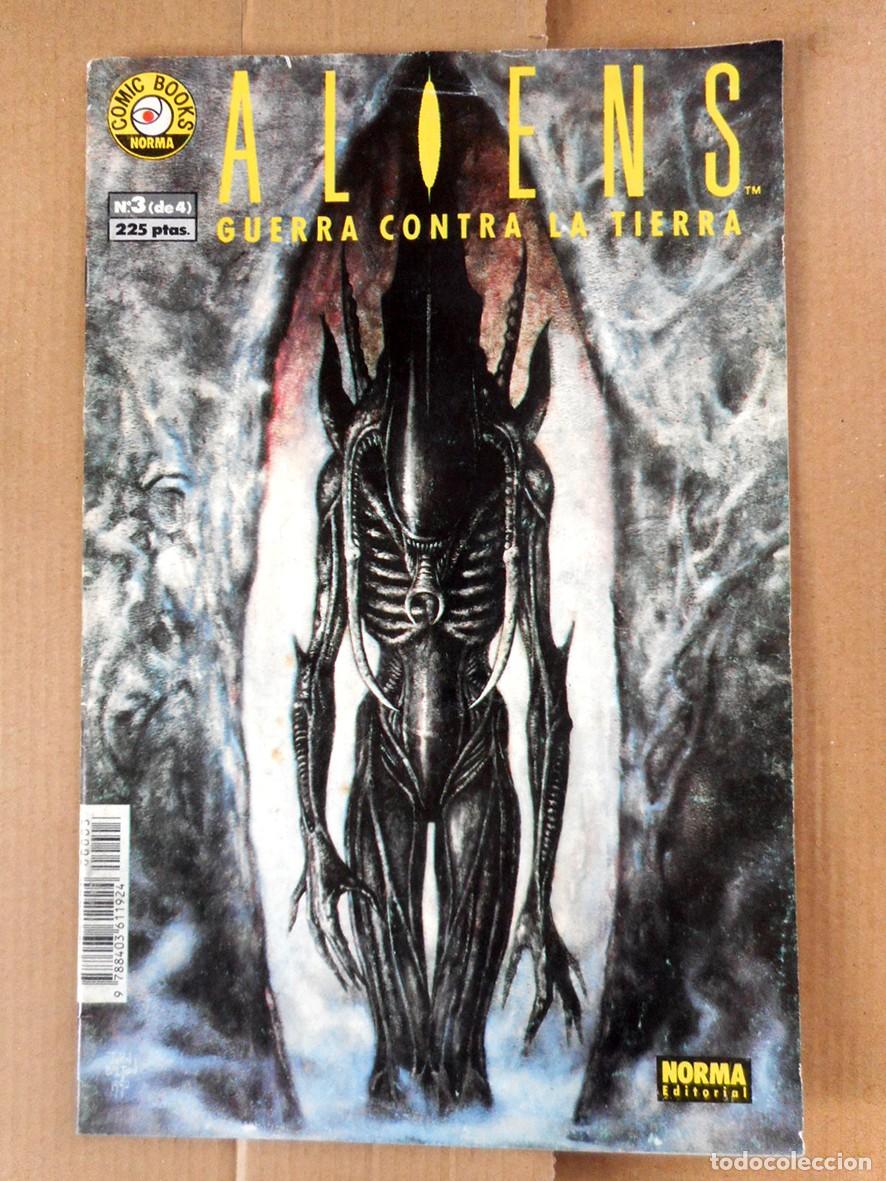 C&oacute;mics: ALIENS : GUERRA CONTRA LA TIERRA N&ordm;3 (NORMA- ABRIL 1992) MARK VERHEIDEN - SAM KIETH