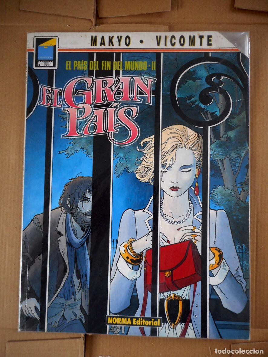 Comics: EL PA&Iacute;S DEL FIN DEL MUNDO 2 : EL GRAN PA&Iacute;S (NORMA-1990) MAKYO - VICOMTE