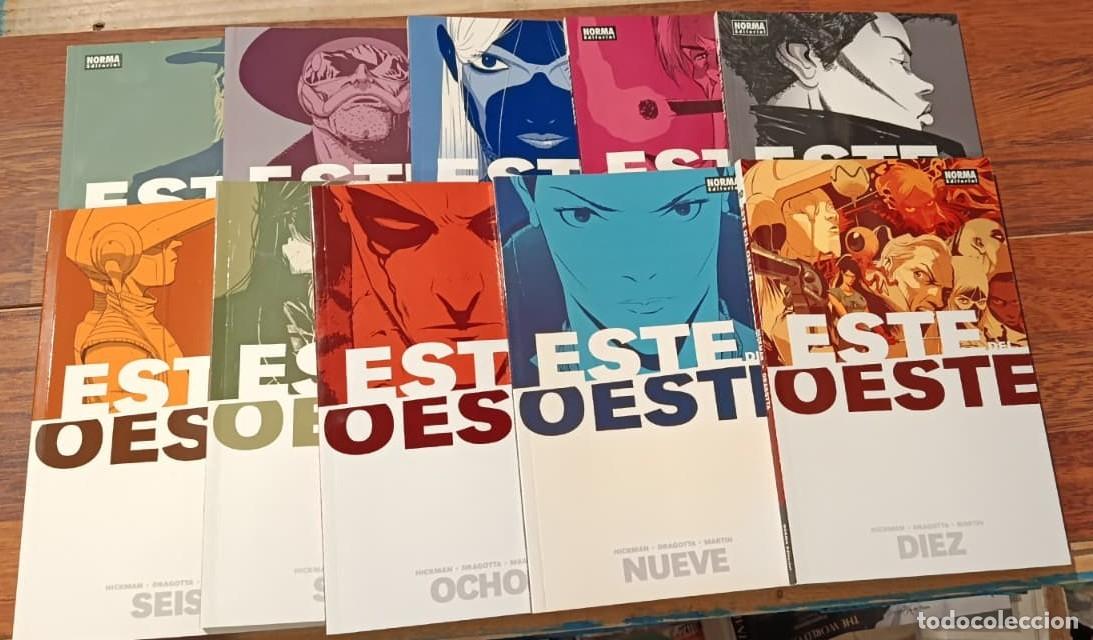 C&oacute;mics: ESTE DEL OESTE. COLECCION COMPLETA. 10 TOMOS. Norma Editorial