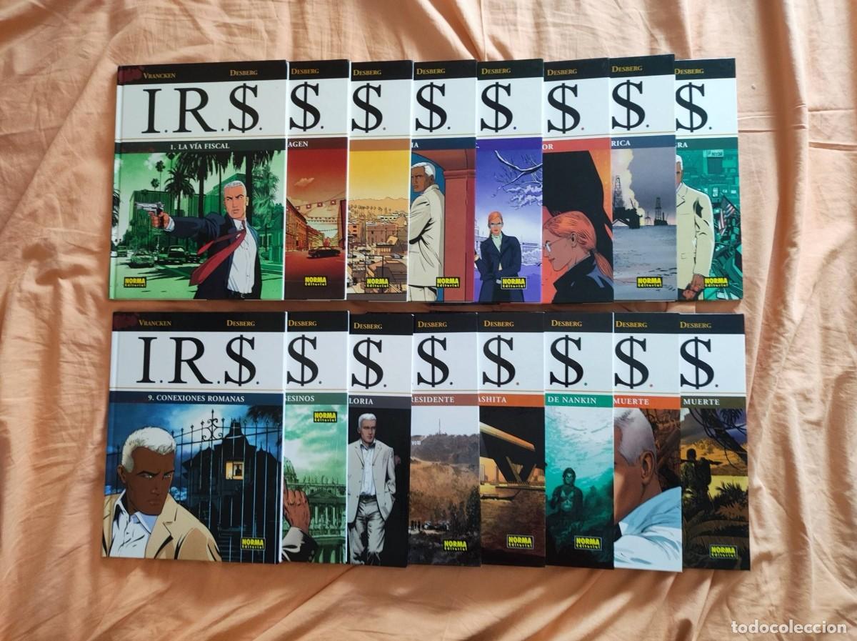 C&oacute;mics: I.R.$. (COMPLETA, 16 tomos), de Desberg y Vrancken