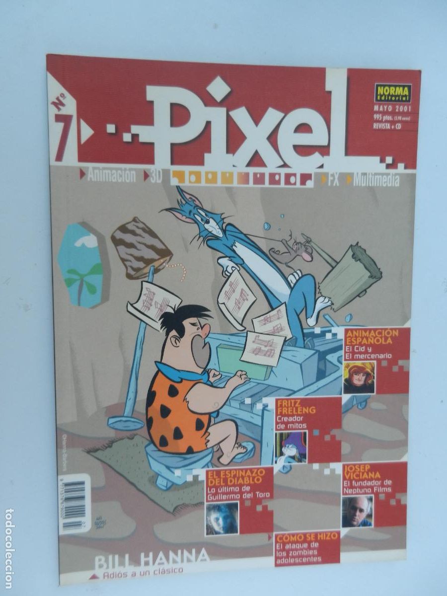 C&oacute;mics: PIXEL N&ordm; 7 - NORMA EDITORIAL MAYO 2001- ANIMACION - 3D - FX - MULTIMEDIA VER INDICE