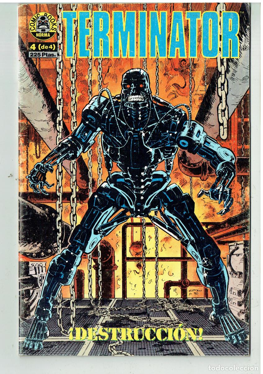 C&oacute;mics: TERMINATOR. N&ordm; 4 DE 4. &iexcl; DESTRUCCI&Oacute;N !. NORMA (B/48.1) - Foto 1
