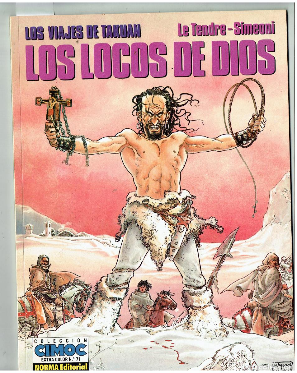 C&oacute;mics: CIMOC EXTRA COLOR , N&ordm; 71. LOS LOCOS DE DIOS. NORMA, 1990 (B/48.1)