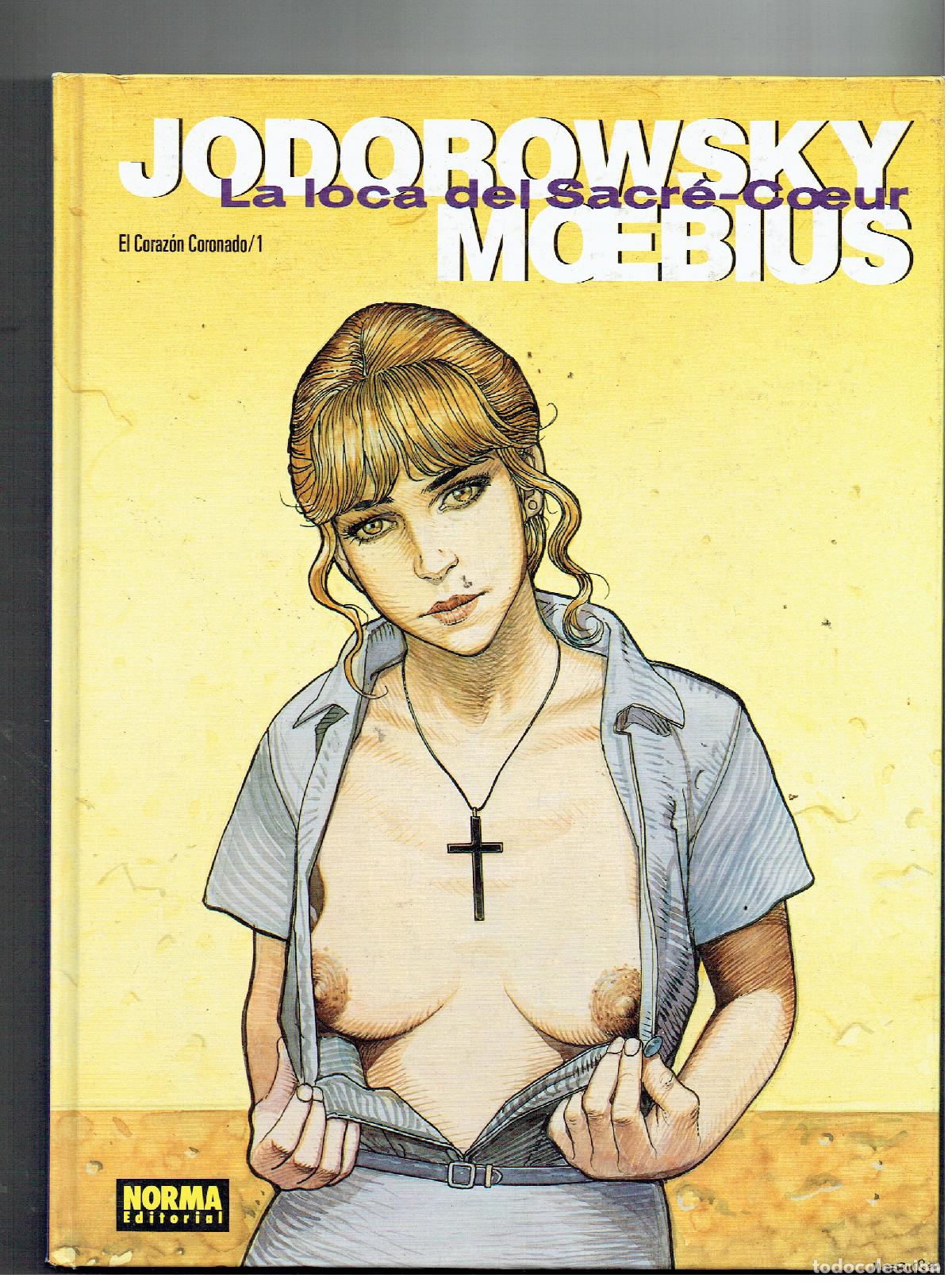 C&oacute;mics: JODOBOWSKY MOEBIUS. LA LOCA DEL SACRE - COEUR.EL CORAZ&Oacute;N CORONADO/1. NORMA, 1993. (B/16 BIS))