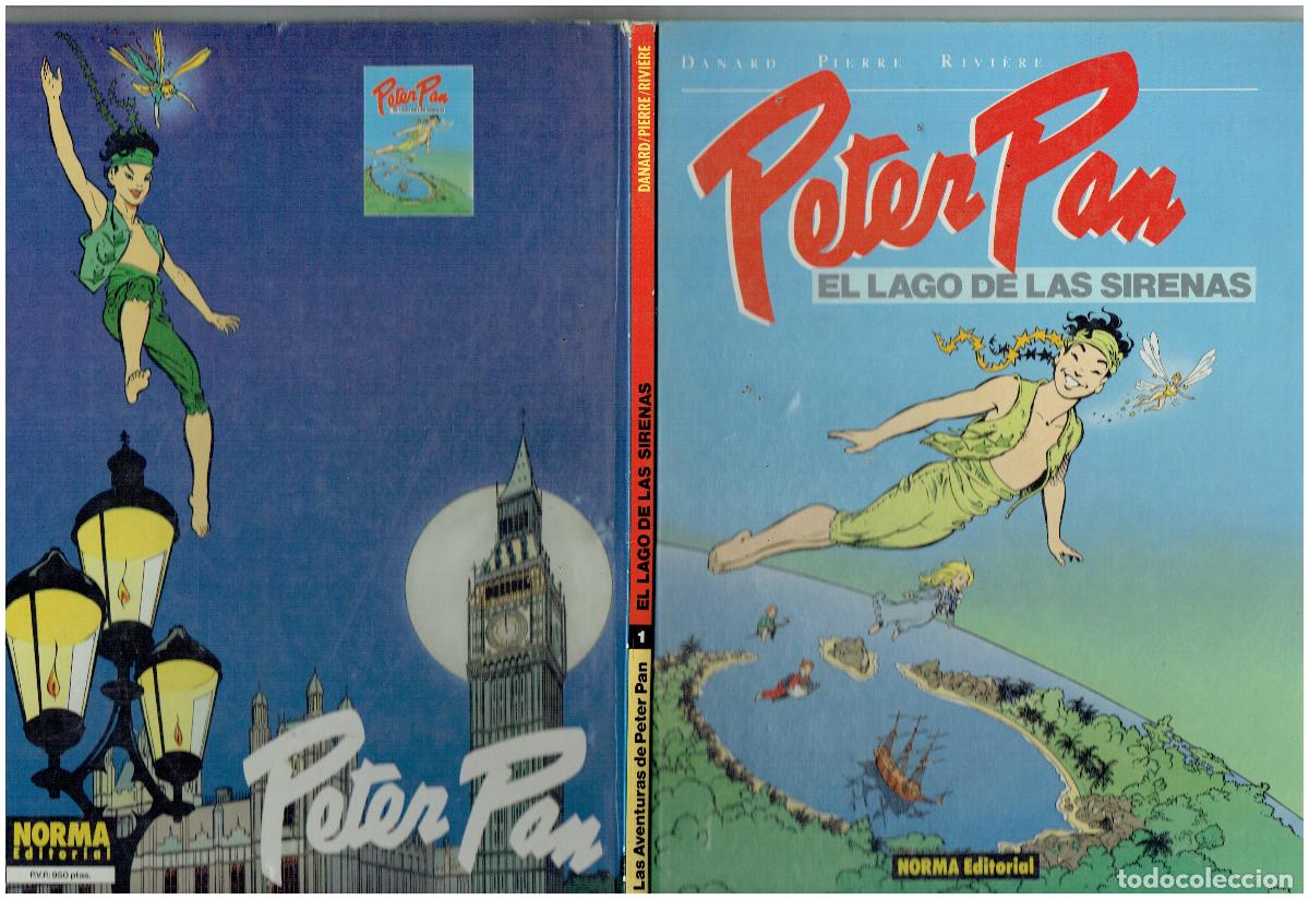C&oacute;mics: PETER - PAN. EL LAGO DE LAS SIRENAS. NORMA, 1991. (B/16 BIS)) - Foto 2