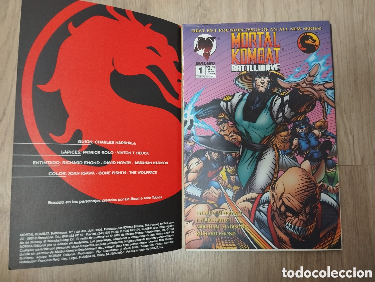 C&oacute;mics: Comics Mortal Kombat: Battlewave Norma editorial - Foto 5