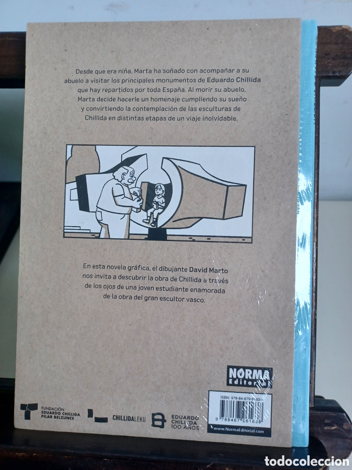 C&oacute;mics: El mapa de Chillida/ David Marto/ NUEVO PRECINTADO - Foto 2