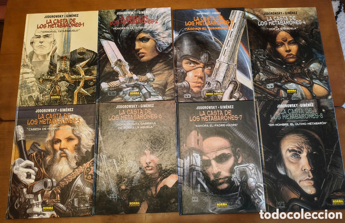 C&oacute;mics: Colecci&oacute;n completa 8 Tomos La casta de los metabarones
