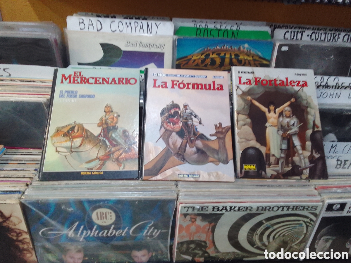 C&oacute;mics: El mercenario,la f&oacute;rmula,la fortaleza,v.segrelles