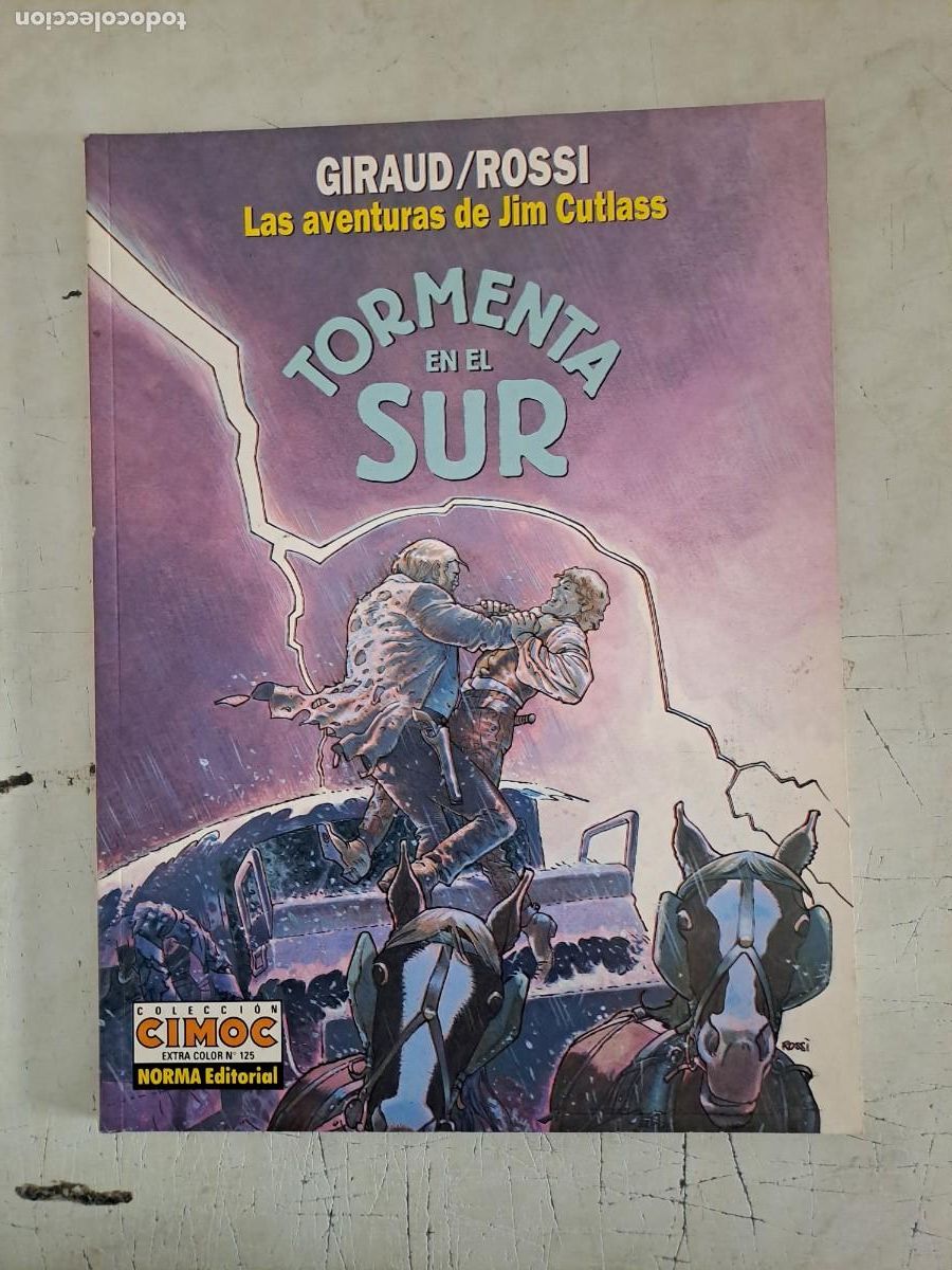 C&oacute;mics: Cimoc extra color 125, tormenta en el sur, Norma en muy buen estado Bolsa DA