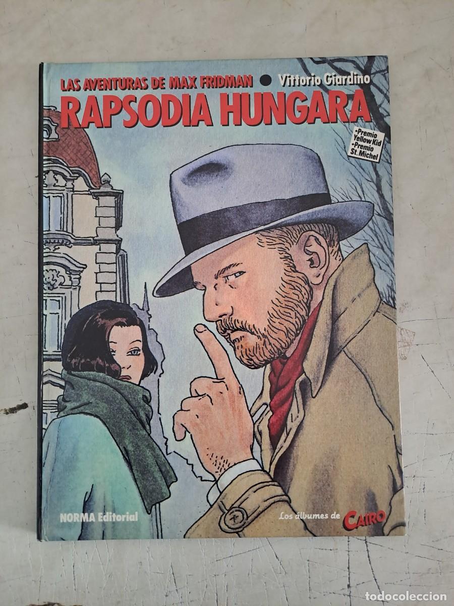 C&oacute;mics: Las aventuras de Max Fridman, Rapsodia H&uacute;ngara, Norma en muy estado Bolsa DA