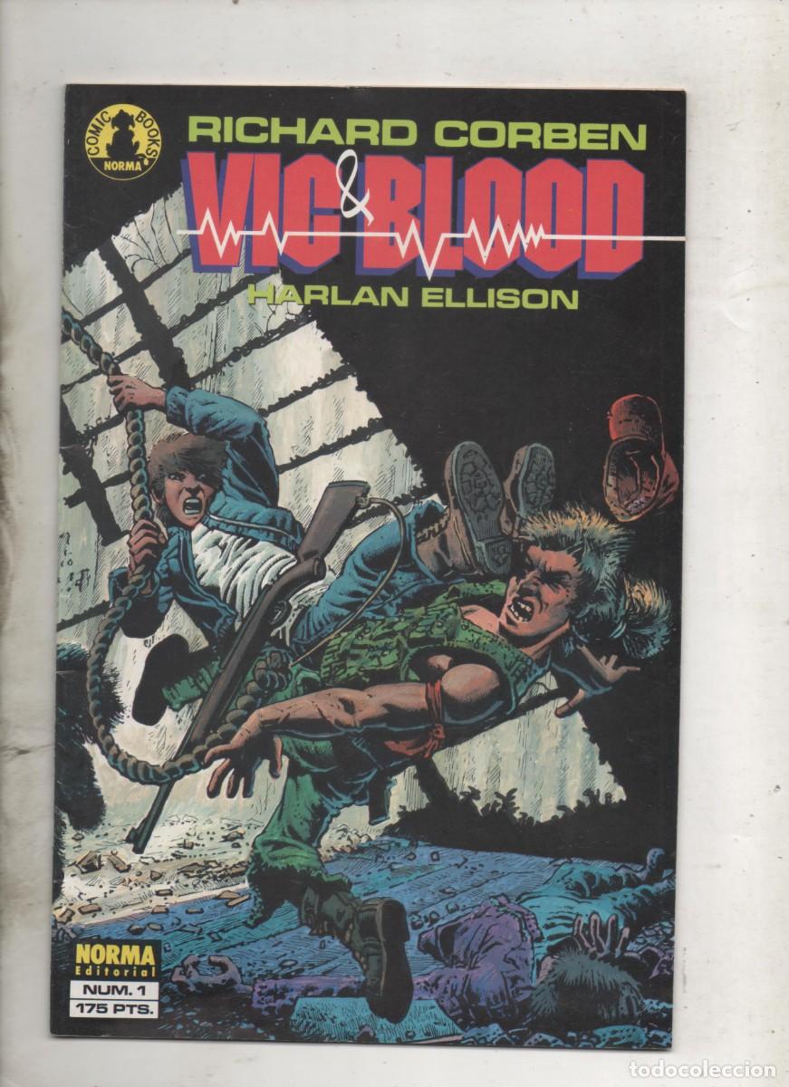 C&oacute;mics: VIC & BLOOD N&ordm; 1 . RICHARD CORBEN - HARLAN ELLISON . P