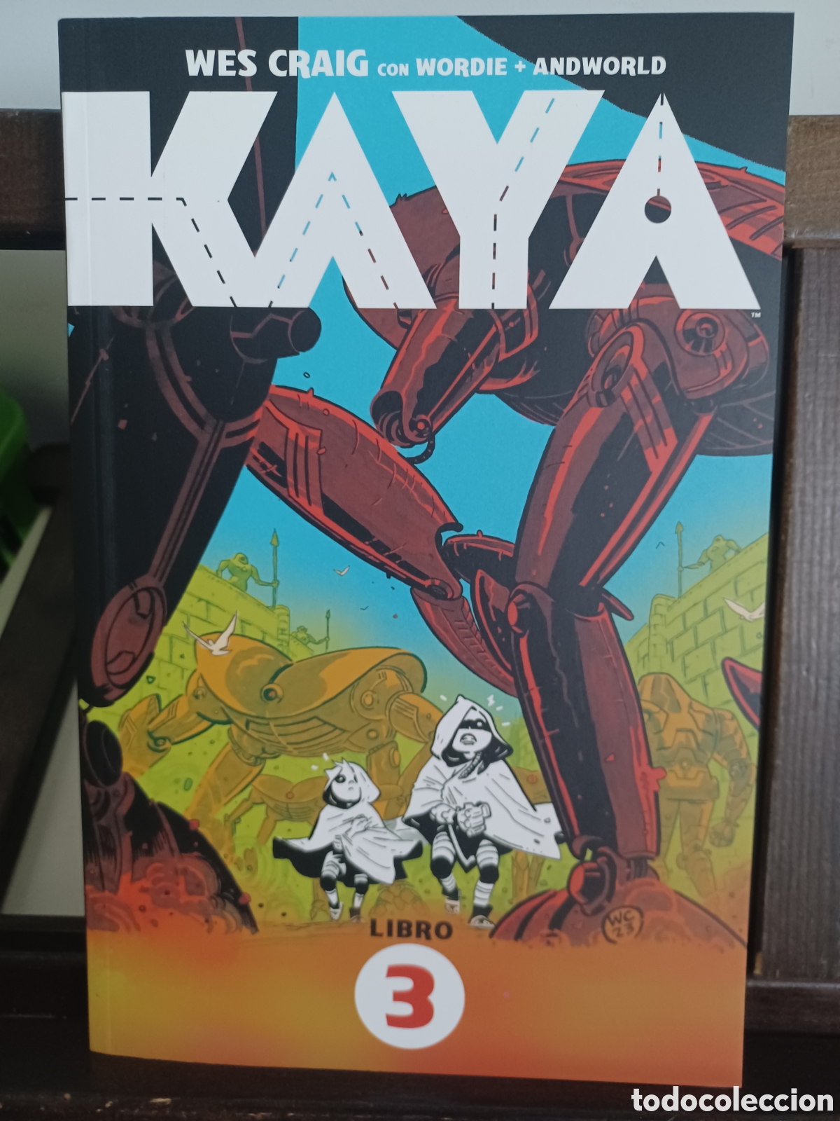 C&oacute;mics: Kaya. Libro 3/ Wes Craig/ Norma/ NUEVO A ESTRENAR