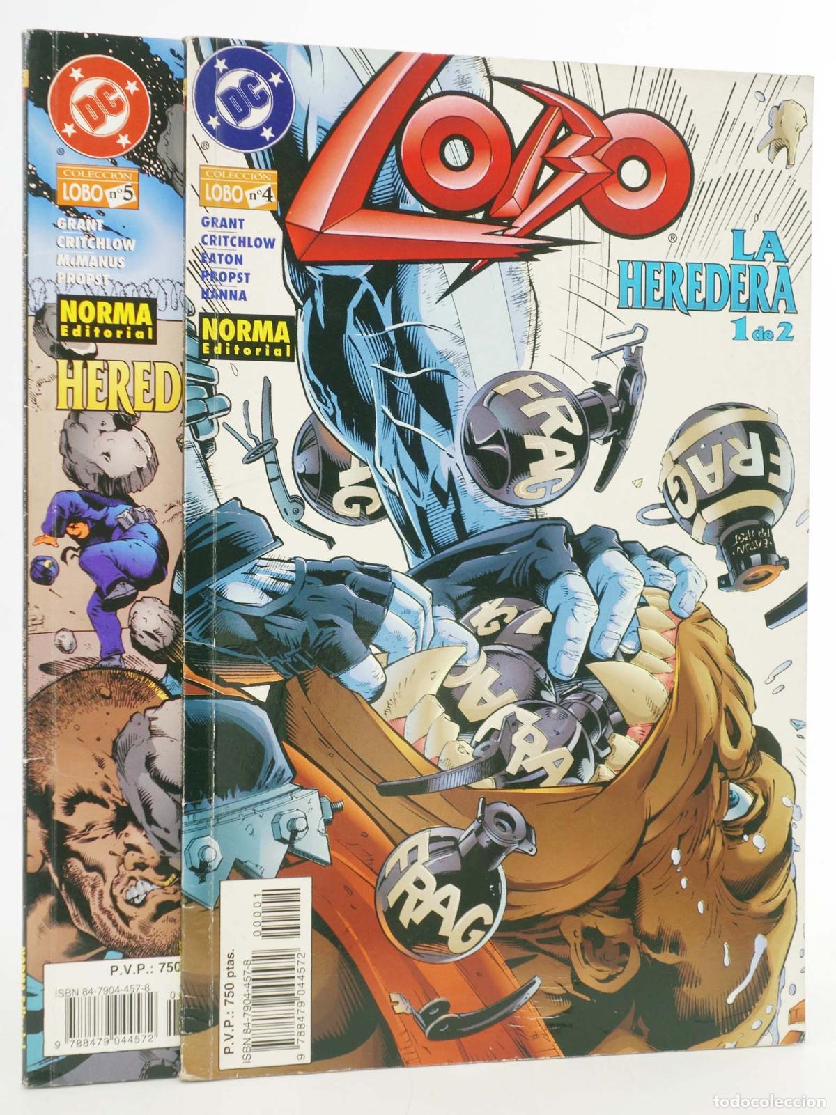 C&oacute;mics: LOBO 4,5. LA HEREDERA COMPLETA. Norma, 1997