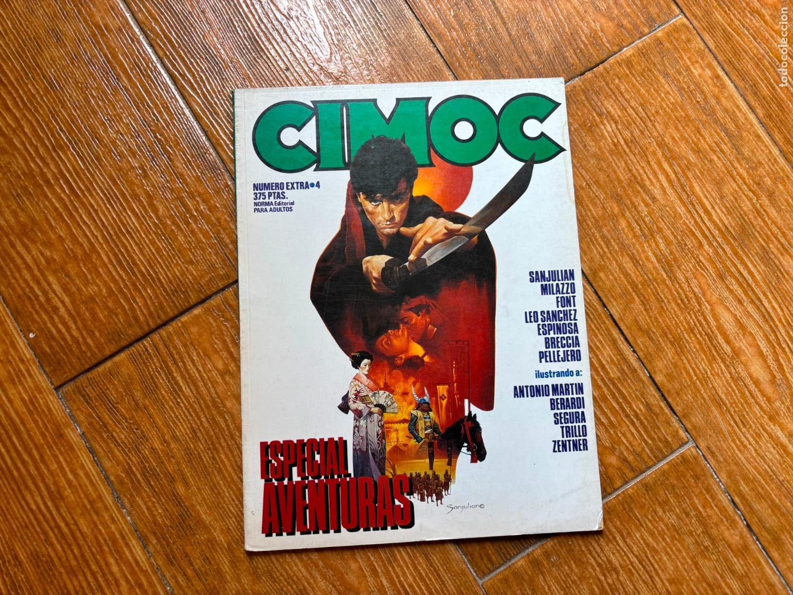 C&oacute;mics: CIMOC NUMERO EXTRA 4 ESPECIAL AVENTURAS NORMA EDITORIAL