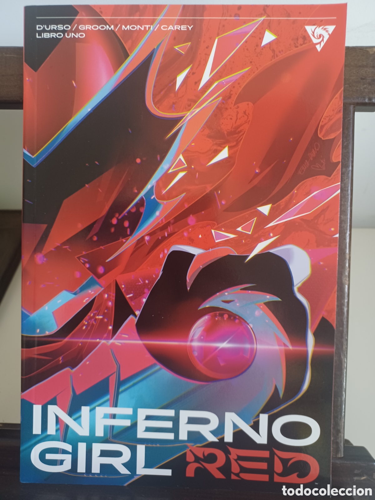 C&oacute;mics: Inferno Girl Red 1/ Norma/ NUEVO A ESTRENAR
