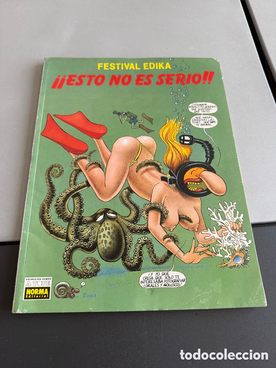 C&oacute;mics: FESTIVAL EDIKA. ESTO NO ES SERIO ! HUMOR A TOPE
