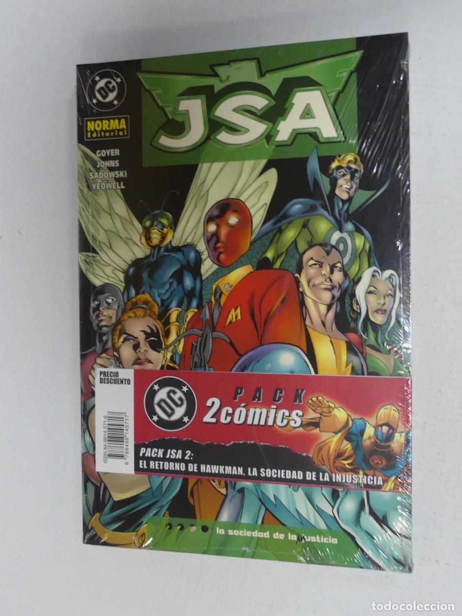 C&oacute;mics: PACK DE 2 COMICS JSA2 EDITORIAL NORMA