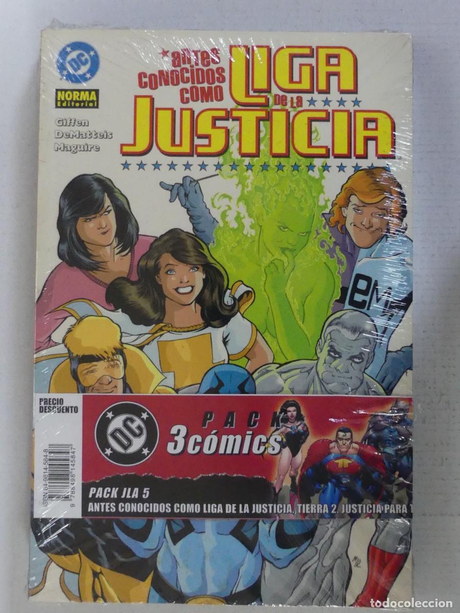 C&oacute;mics: PACK DE 3 COMICS &ndash; JLA 5 - EDITORIAL NORMA