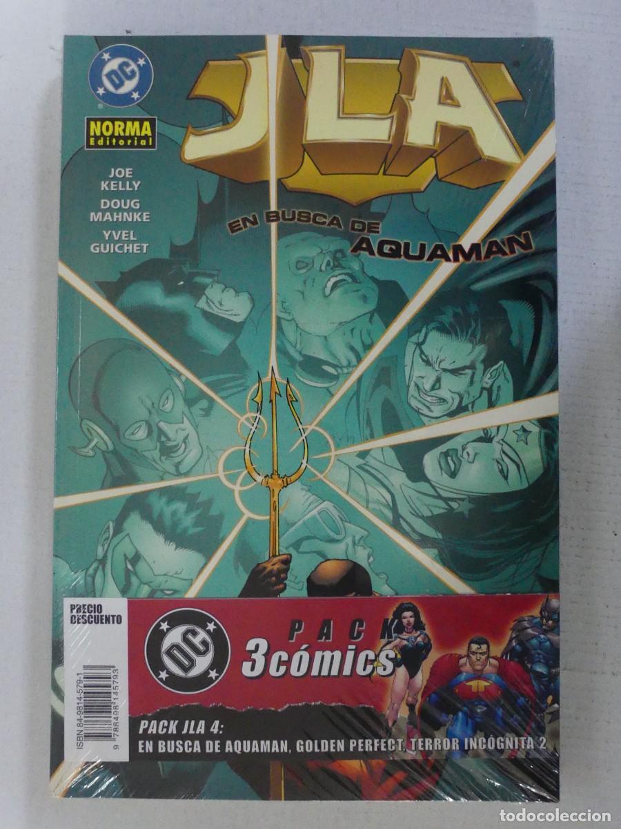 C&oacute;mics: PACK DE 3 COMICS &ndash; JLA 4 - EDITORIAL NORMA