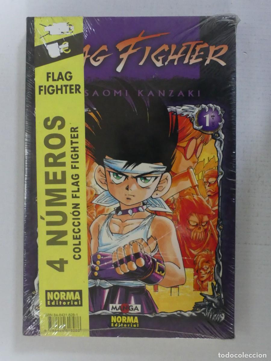 C&oacute;mics: PACK DE 4 NUMEROS COLECCI&Oacute;N FLAG FIGHTER EDITORIAL NORMA