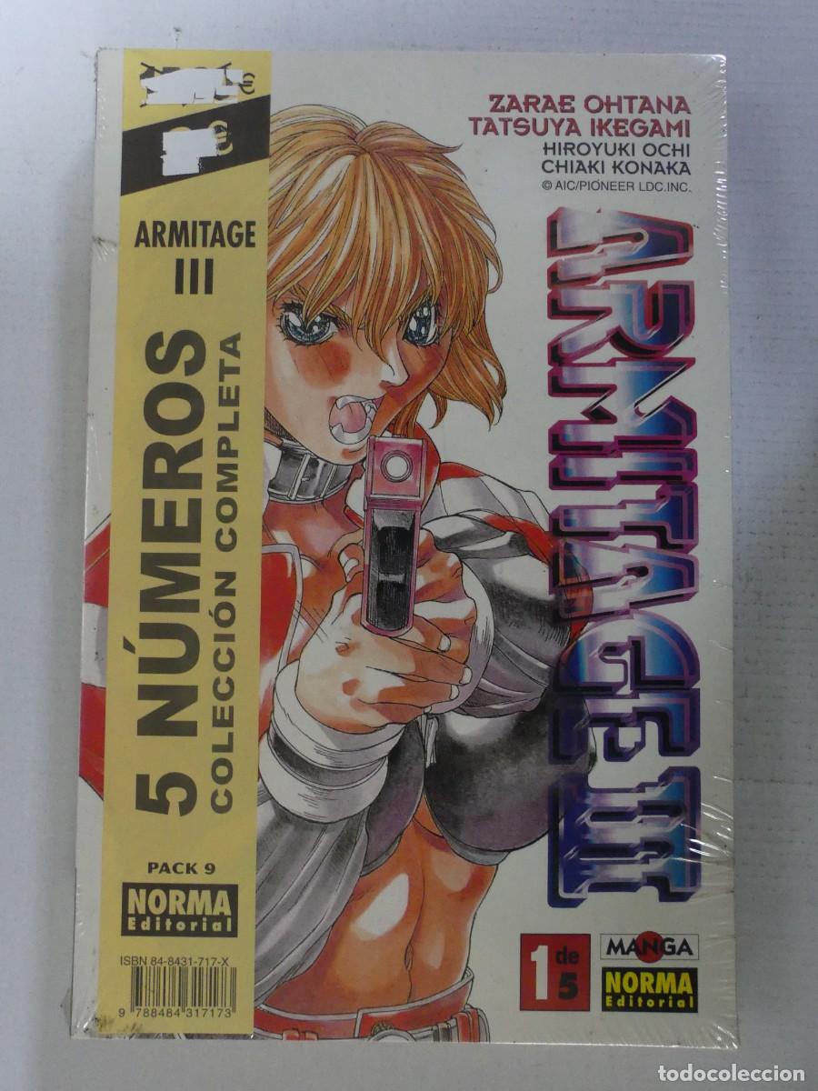 Comics : PACK 5 NUMEROS COLECCI&Oacute;N COMPLETA ARMITAGE III &ndash; EDITORIAL NORMA