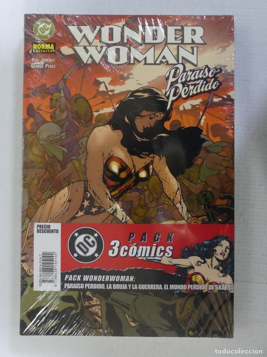 Comics : PACK DE 3 COMICS WONDERWOMAN &ndash; EDITORIAL NORMA