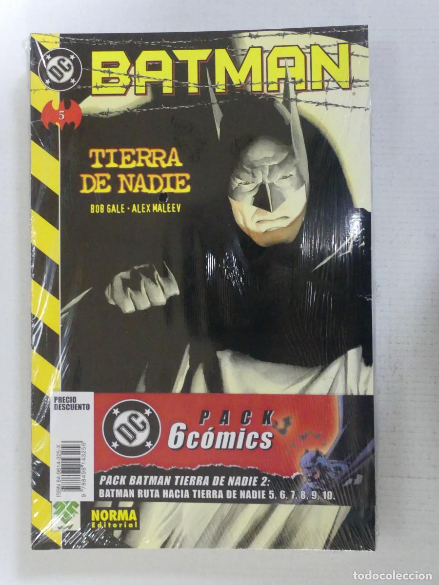 C&oacute;mics: PACK DE 6 COMICS &ndash; BATMAN TIERRA DE NADIE &ndash; EDITORIAL NORMA