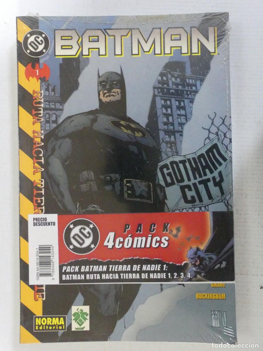 Comics: PACK DE 4 COMICS &ndash; BATMAN - TIERRA DE NADIE 1 &ndash; EDITORIAL NORMA