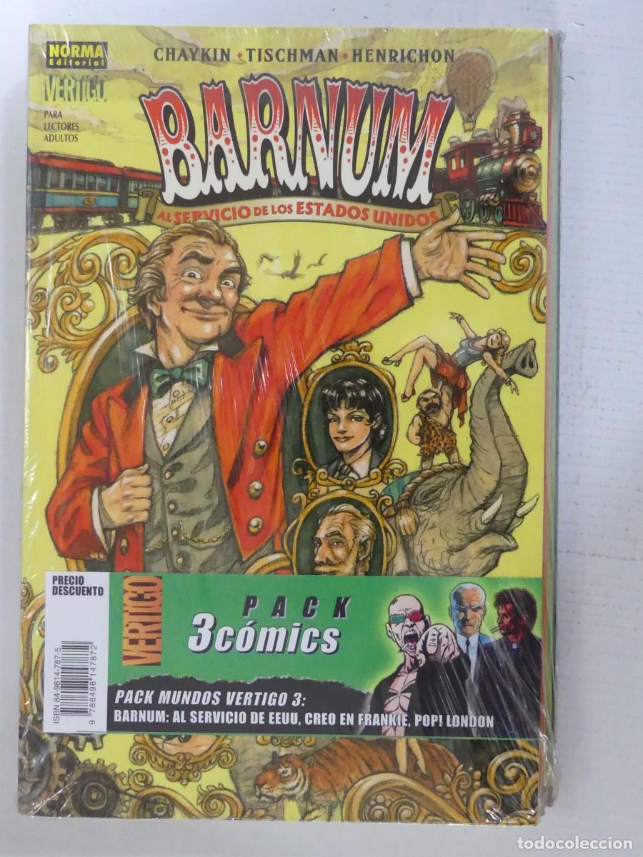 Comics : PACK DE 3 COMICS - MUNDOS VERTIGO 3 &ndash; EDITORIAL NORMA