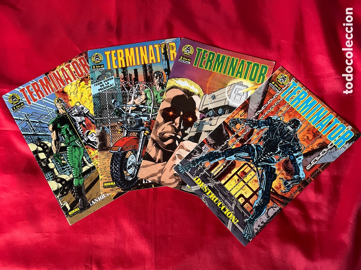 Comics : TERMINATOR 4 n&uacute;meros COMPLETA NORMA