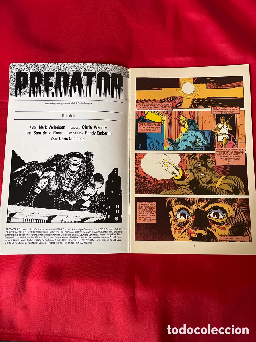 C&oacute;mics: PREDATOR. SERIE NOSTROMO. Completa 4 num - Foto 5
