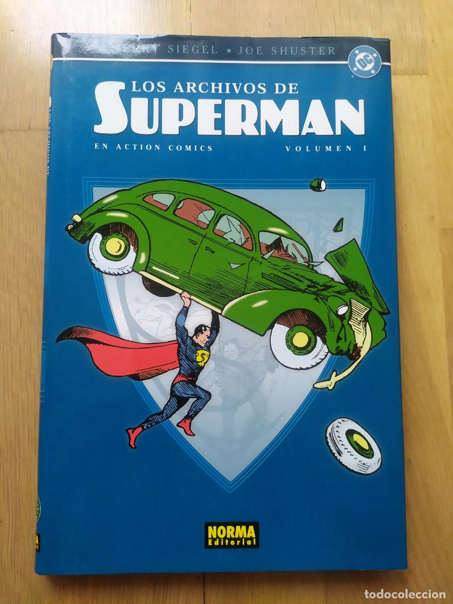 C&oacute;mics: LOS ARCHIVOS DE SUPERMAN, VOL 1. NOIRMA EDITORIAL. 2005. NUEVO.