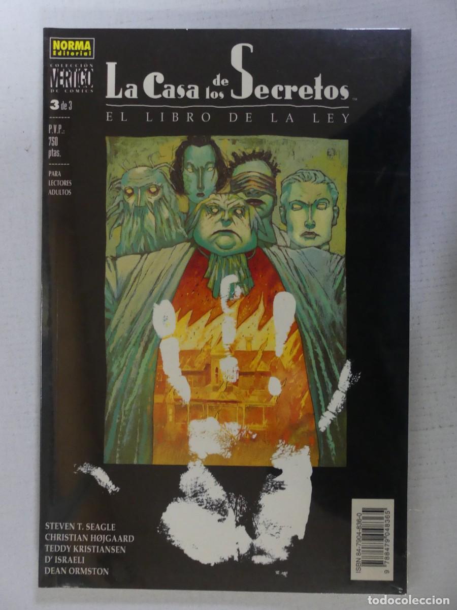 Comics : COMIC -LA CASA DE LOS SECRETOS EDITORIAL NORMA