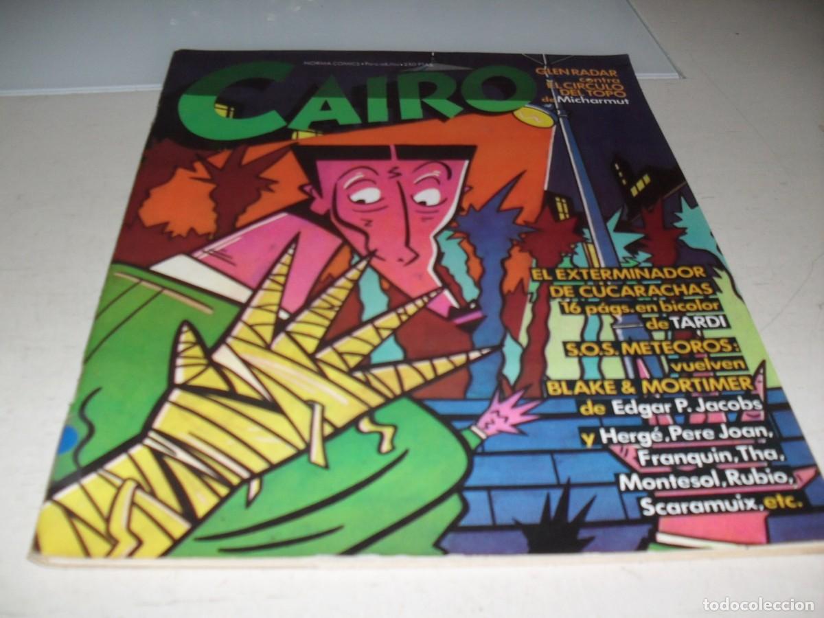 C&oacute;mics: CAIRO N&ordm; 19,CON EXTERMINADOR DE CUCHARACHAS,DE TARDI,DE 75.NORMA,1981