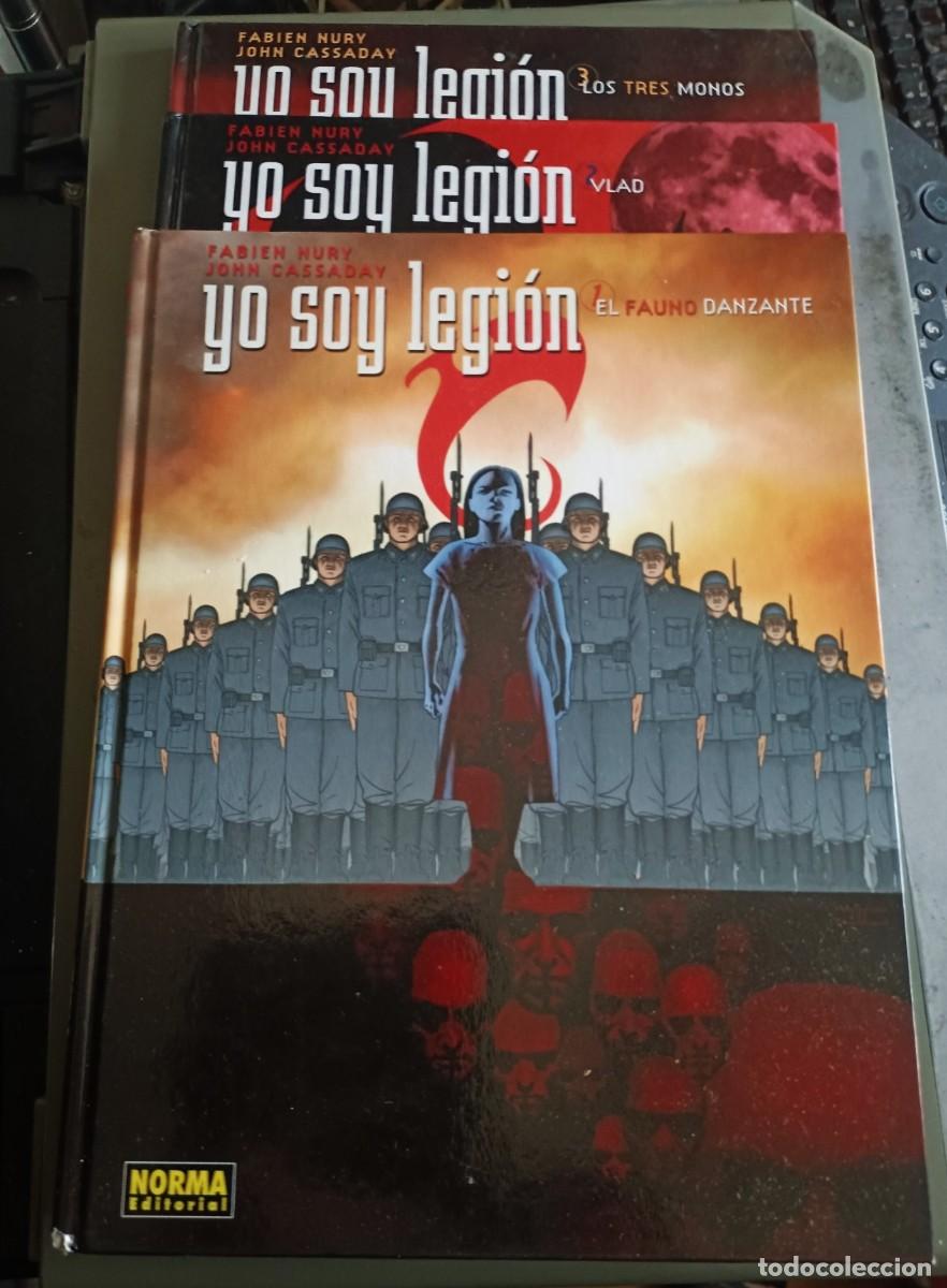 C&oacute;mics: YO SOY LEGI&Oacute;N. Colecci&oacute;n completa. 3 &aacute;lbumes en tapa dura. Norma Editorial.