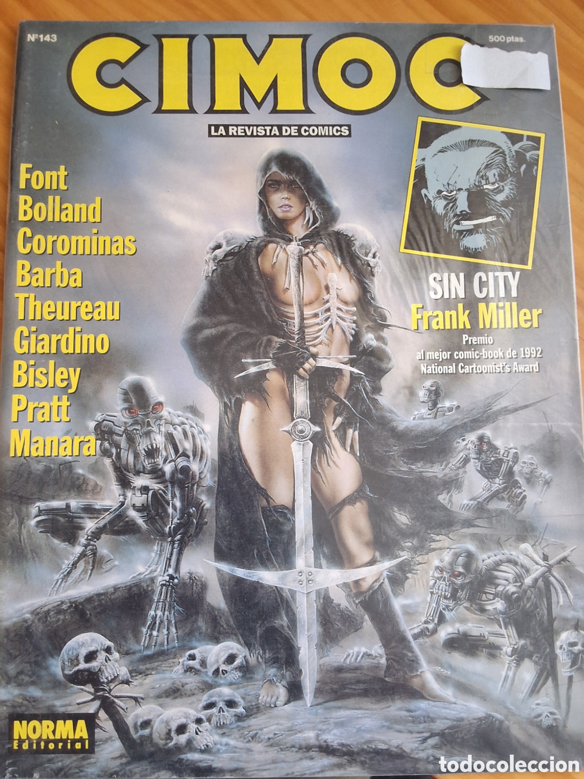 C&oacute;mics: Cimoc mensual comic n&uacute;mero 143 edita norma