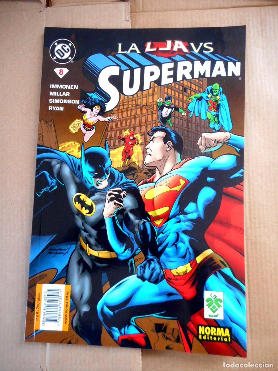 C&oacute;mics: SUPERMAN N&ordm;8 (NORMA-AGOSTO 2001) STUART IMMONEN - MARK MILLAR - Foto 1