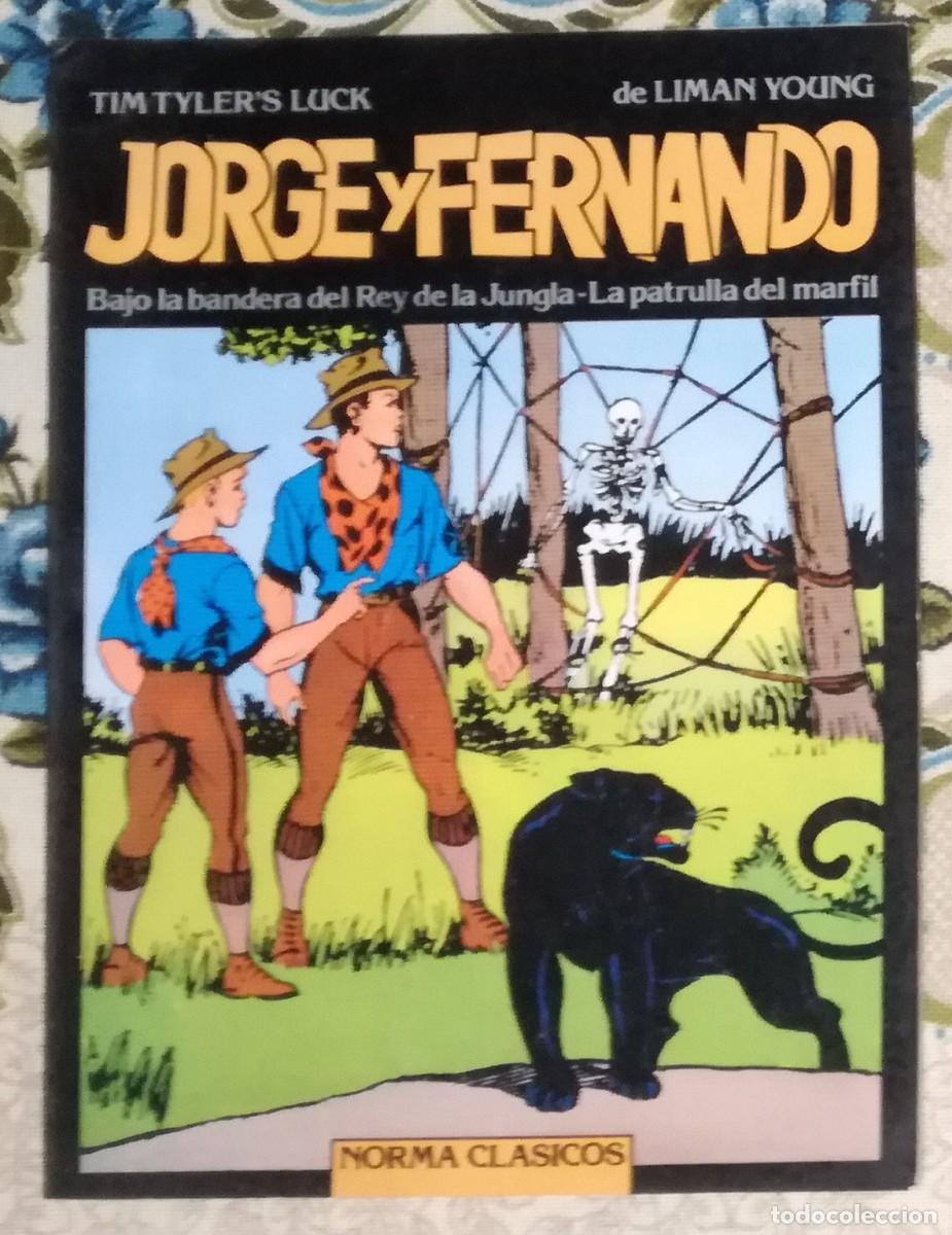 Comics: Comic Jorge y Fernando: Bajo la bandera del Rey Jungla. La patrulla de marfil - Norma Clasicos, n&ordm; 1