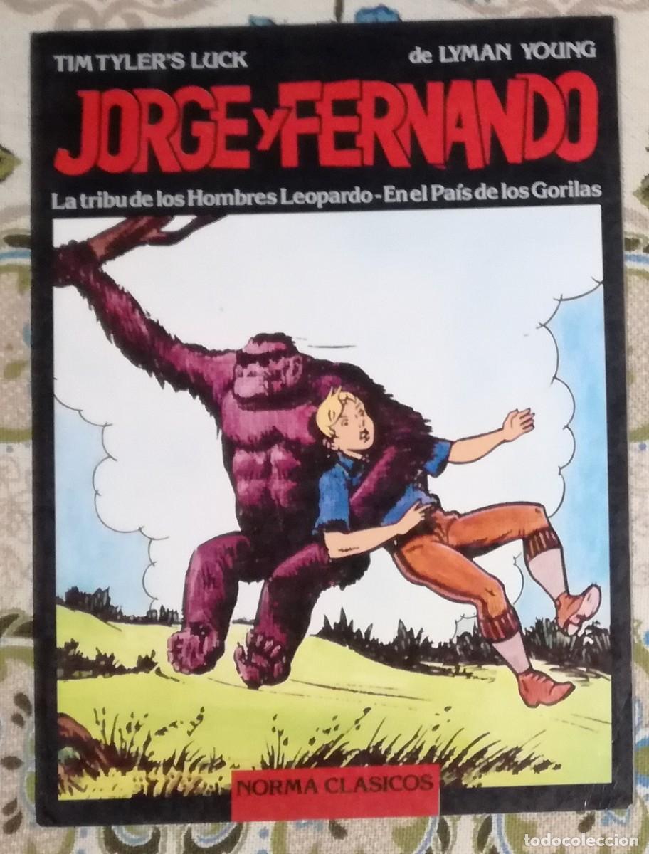Comics : Comic Jorge y Fernando: La tribu de hombres-leopardo. En el pais de gorilas - Norma Clasicos, n&ordm; 4