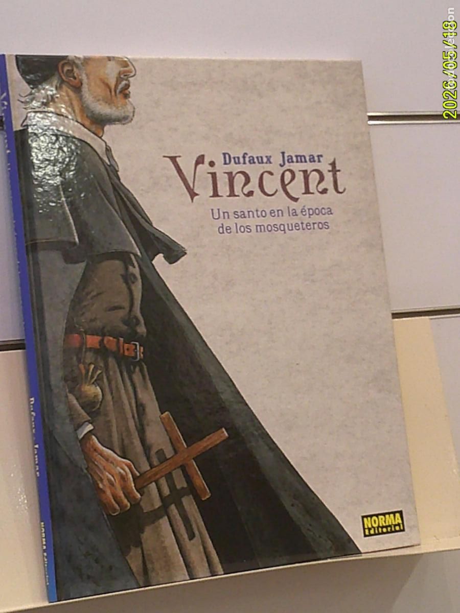 C&oacute;mics: VINCENT UN SANTO EN LA EPOCA DE LOS MOSQUETEROS TOMO TAPA DURA - NORMA OFERTA