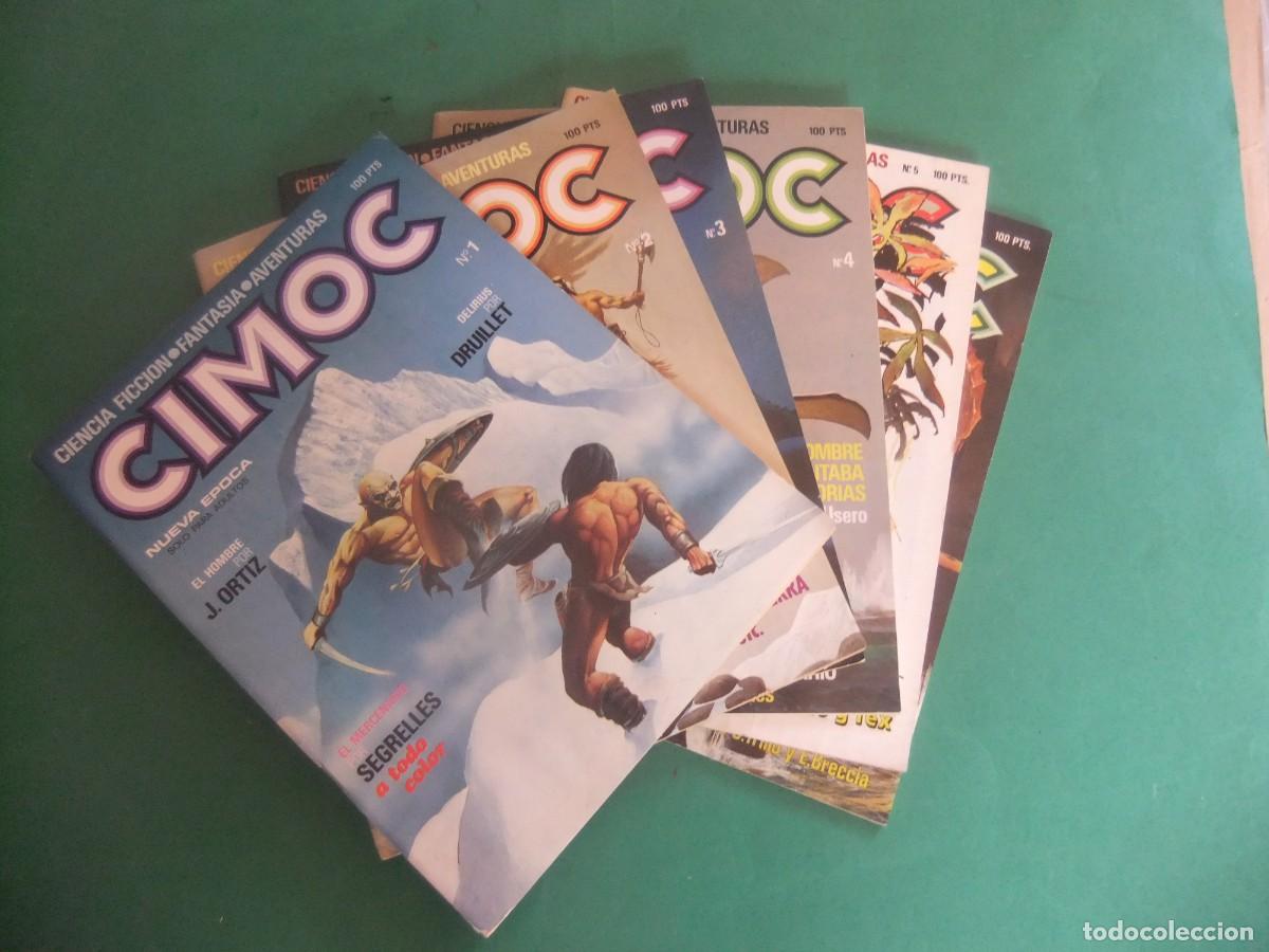 Comics : CIMOC NUMEROS DEL 1 AL 6 NORMA EDITORIAL 1980