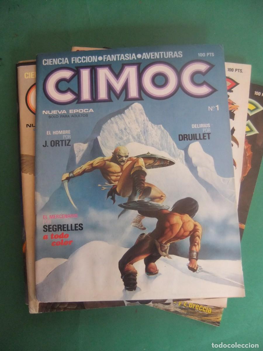 C&oacute;mics: CIMOC NUMEROS DEL 1 AL 6 NORMA EDITORIAL 1980 - Foto 2