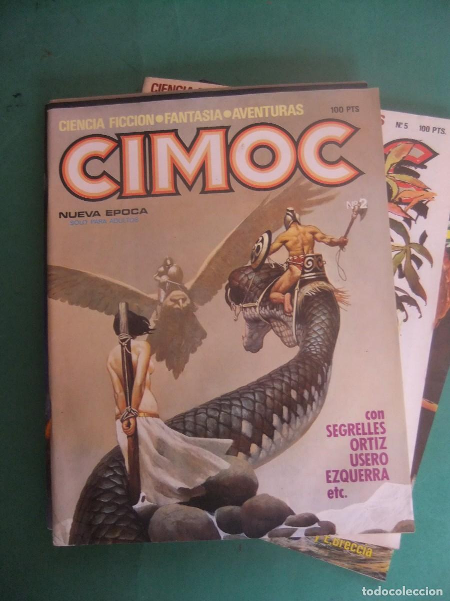 C&oacute;mics: CIMOC NUMEROS DEL 1 AL 6 NORMA EDITORIAL 1980 - Foto 3