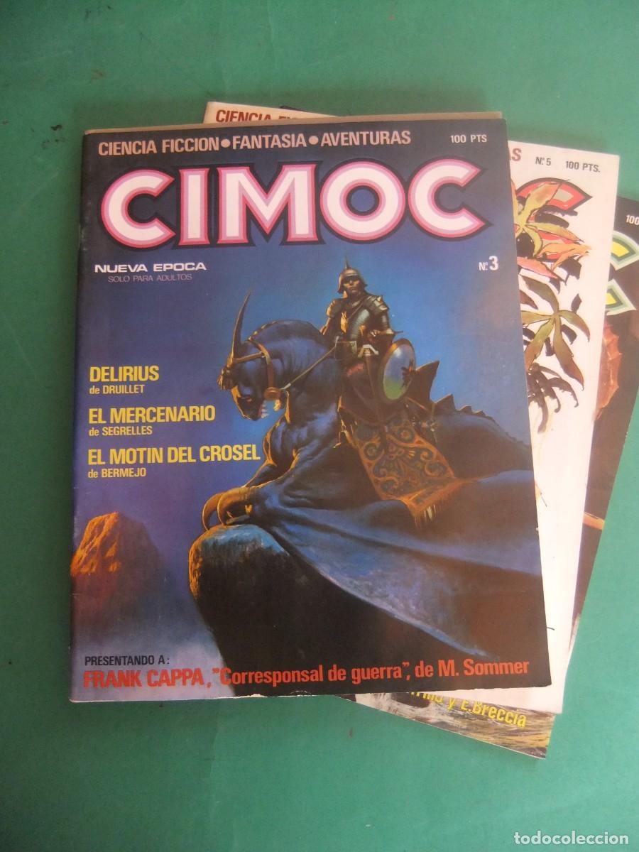C&oacute;mics: CIMOC NUMEROS DEL 1 AL 6 NORMA EDITORIAL 1980 - Foto 4