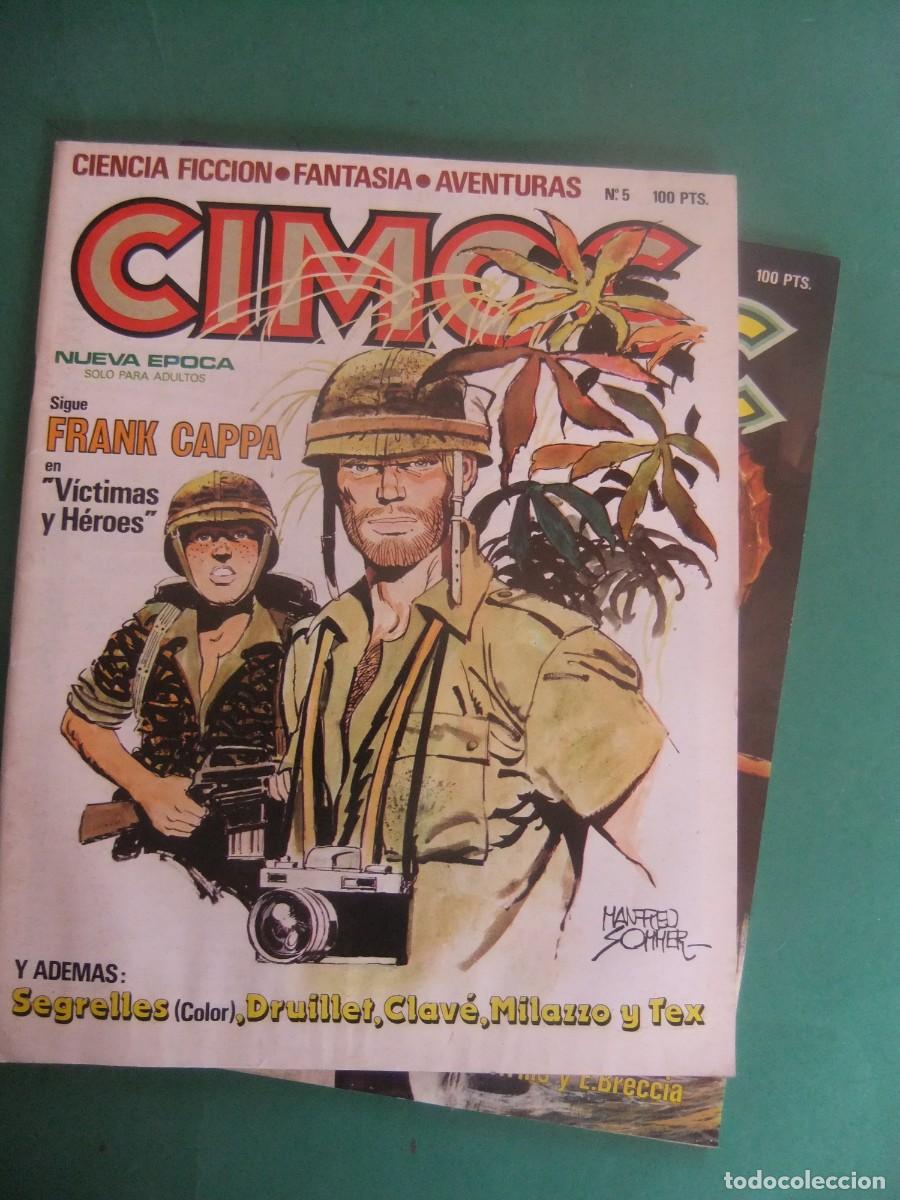 C&oacute;mics: CIMOC NUMEROS DEL 1 AL 6 NORMA EDITORIAL 1980 - Foto 6