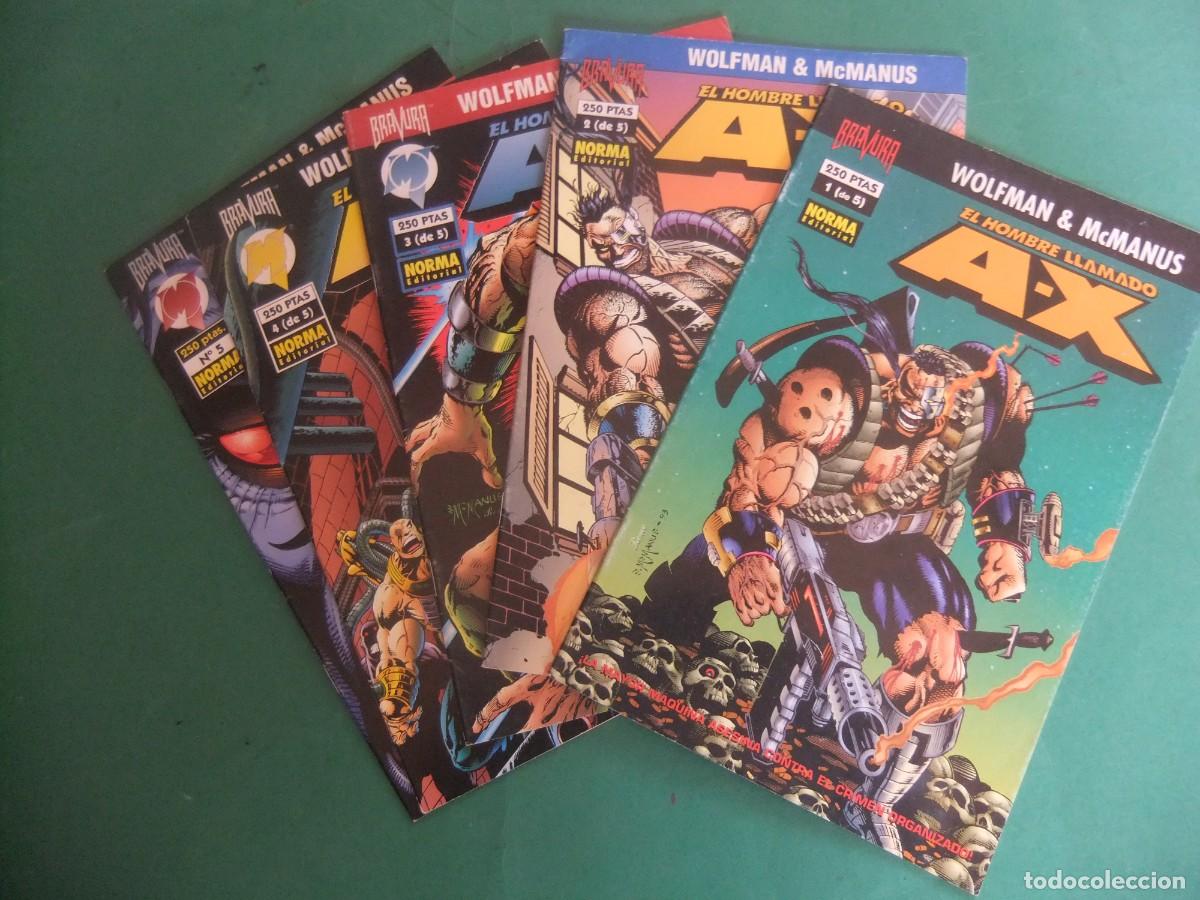 C&oacute;mics: UN HOMBRE LLAMADO AX COMPLETA 5 NUMEROS NORMA - Foto 1