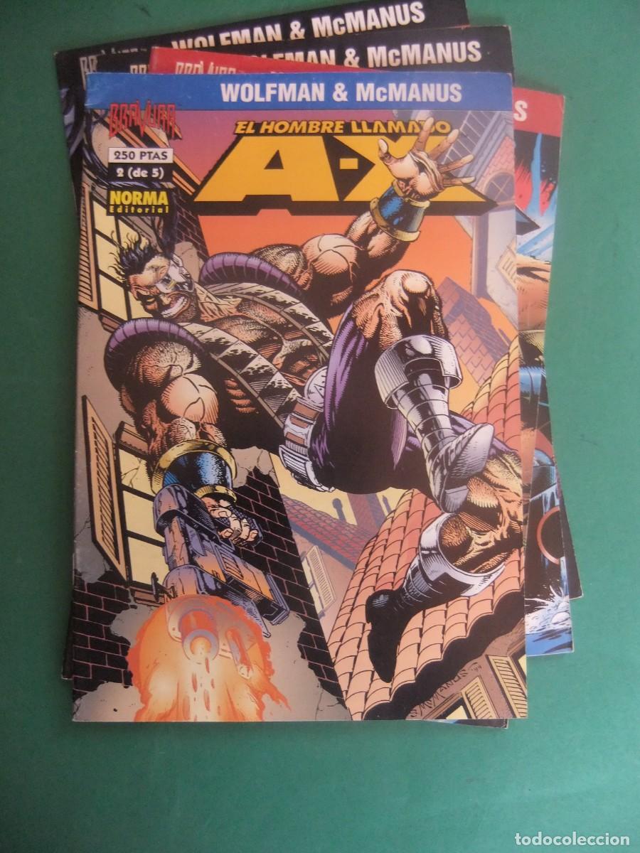 C&oacute;mics: UN HOMBRE LLAMADO AX COMPLETA 5 NUMEROS NORMA - Foto 3